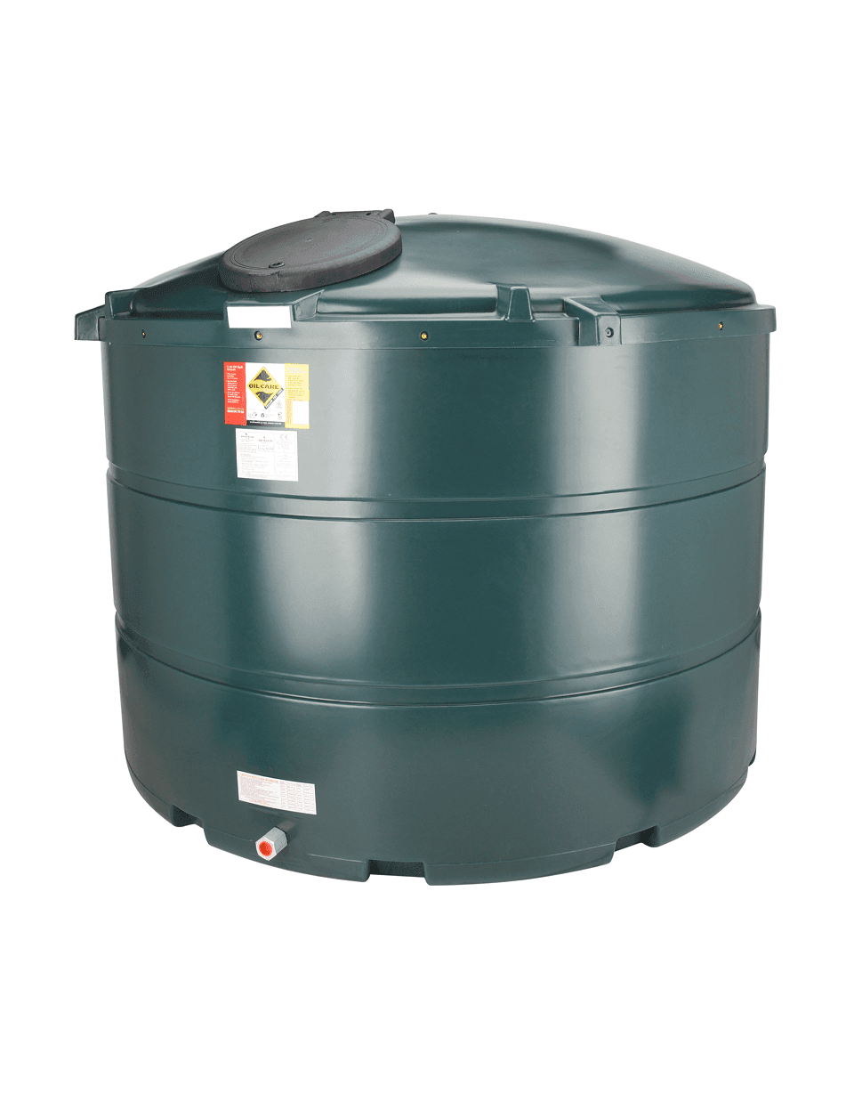 3500 Litre Vertical Plastic Bunded Oil Tank - Atlantis Tanks Group Ltd
