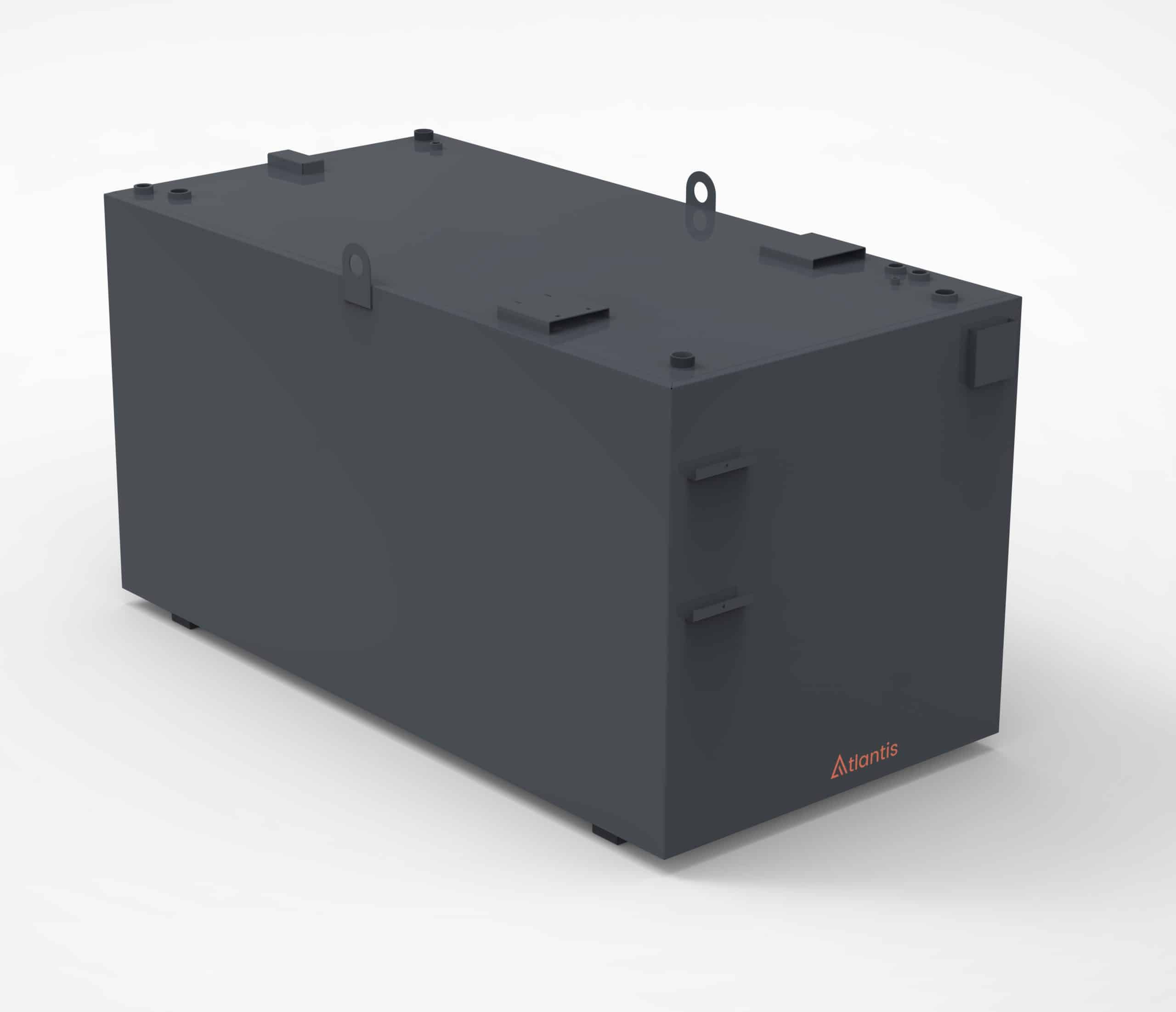 3000 Litre Steel Bunded Lube Oil Tank Atlantis Tanks Group Ltd