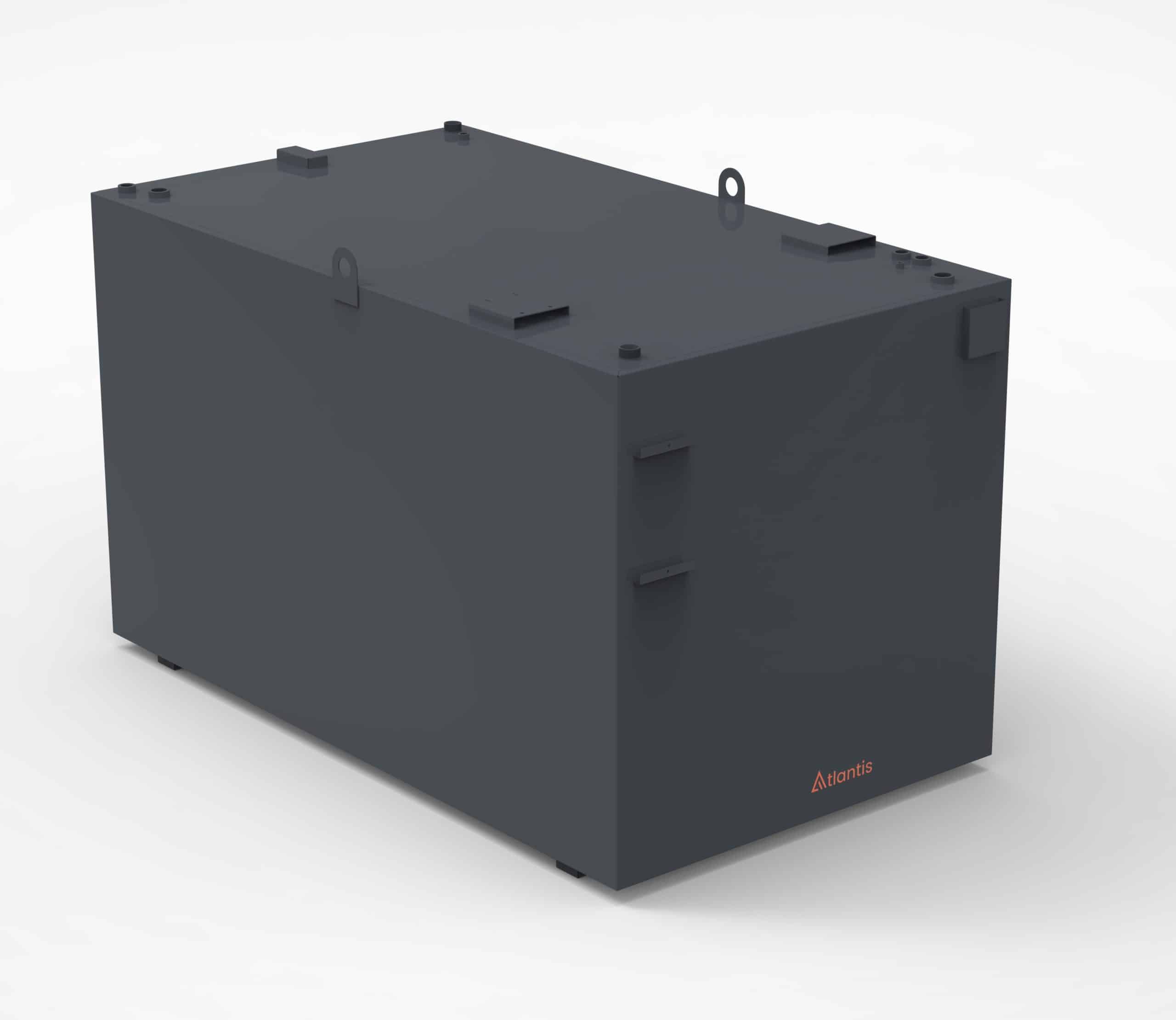 5000 Litre Steel Bunded Lube Oil Tank Atlantis Tanks Group Ltd