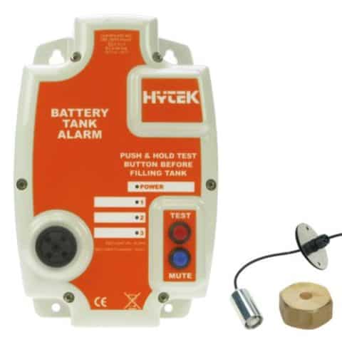 Battery ATEX Certified 3 Channel Tank Alarm (with Relays) 1 switch 1 cap