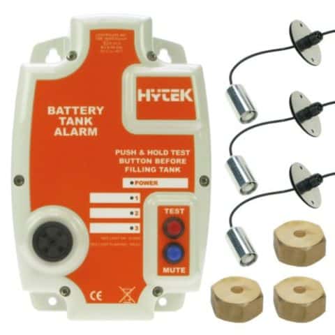 Battery ATEX Certified 3 Channel Tank Alarm (with Relays) 3 switches 3 caps