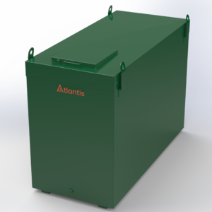 1050 Litre Triple Skinned Bunded Steel Tank with 30 min Fire Resistance