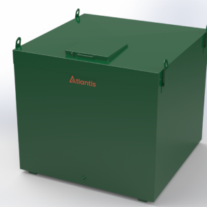 1800 Litre Triple Skinned Bunded Steel Tank with 30 min Fire Resistance