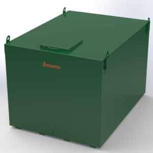 2700 Litre Triple Skinned Bunded Steel Tank with 30 min Fire Resistance