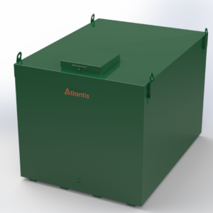 2250 Litre Triple Skinned Bunded Steel Tank with 60 min Fire Resistance