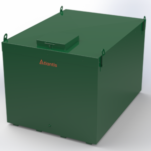 2700 Litre Triple Skinned Bunded Steel Tank with 60 min Fire Resistance