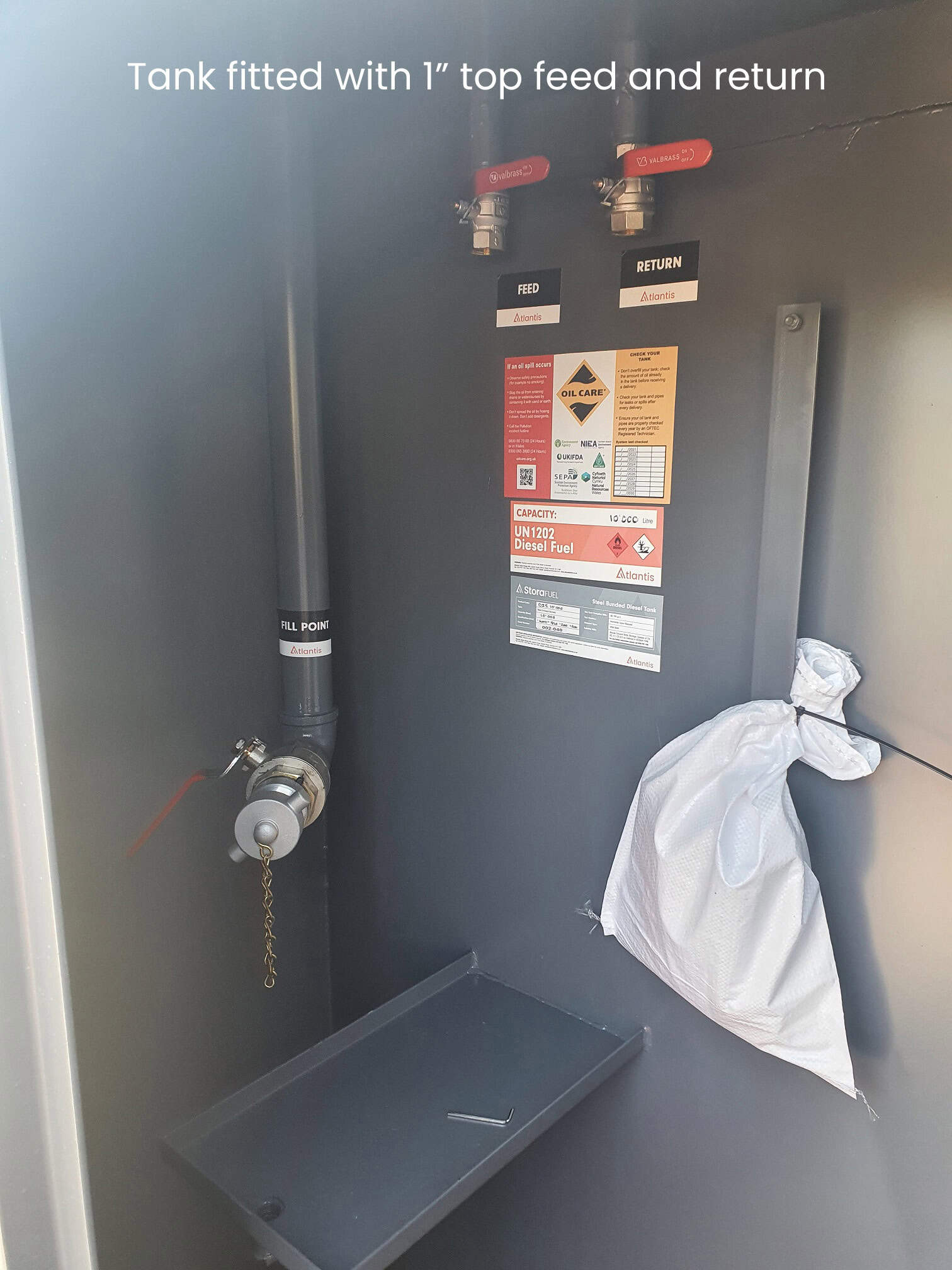 25000 Litre Steel Bunded Diesel Tank - Image 10