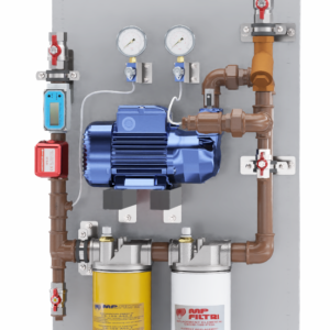 50 litres per minute Fuel Polisher and Control Panel - Tank Mounted Application