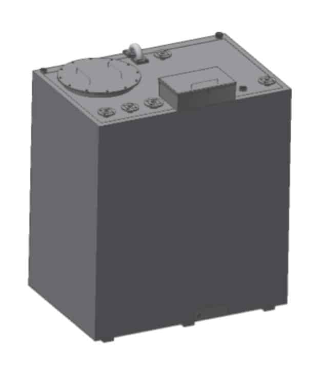 800 litre day service tank