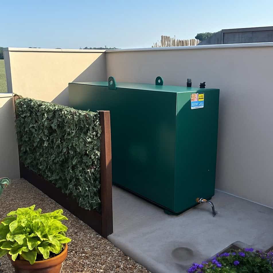 Mike Jones Winning Heating Oil Tank Installation