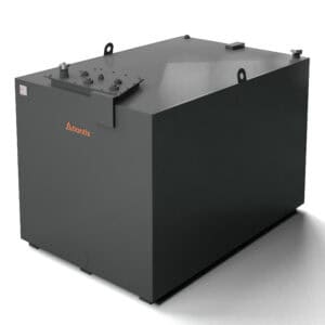 2650 litre Imperium® Lube Oil Tank with grey finish