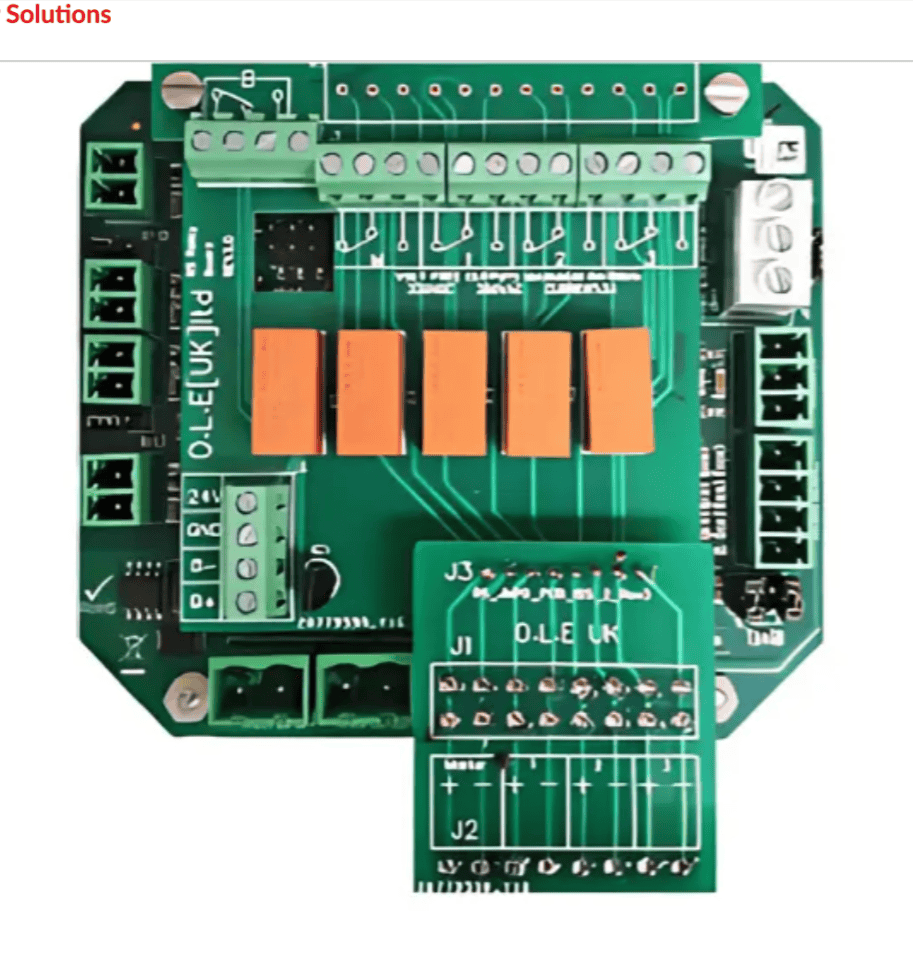 R5 Relay Board expands the connectivity of the separately available O.L.E. T5020 Tank Gauge