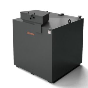 1700 litre Imperium® generator feed tank finished in slate grey