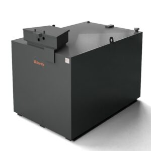 2550 litre Imperium® generator feed tank finished in slate grey