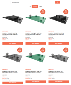 Interchangeable Imperium® fittings plates