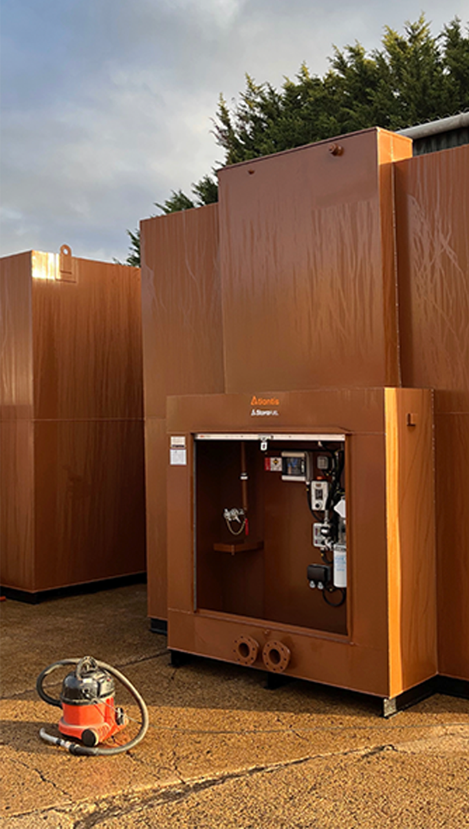 Generator fuel tanks for standby power
