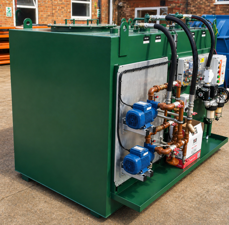 Manchester Airport Fuel Storage Tank for Backup Power
