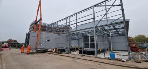 Bespoke 36,000L structural tank installation for the Datum Datacentre diesel storage network