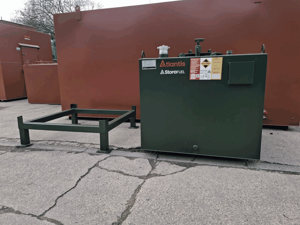 The oil tank manufactured and supplied for a defence client